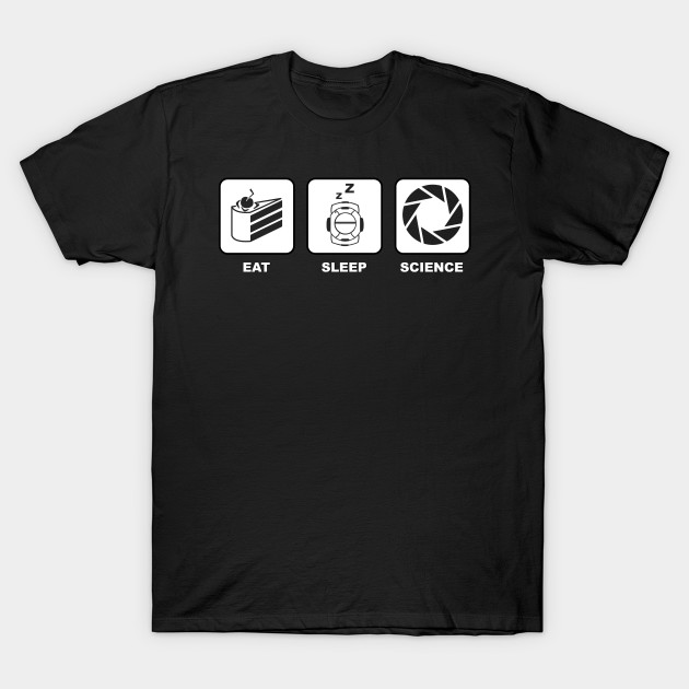 Eat, Sleep, Science T-Shirt-TOZ